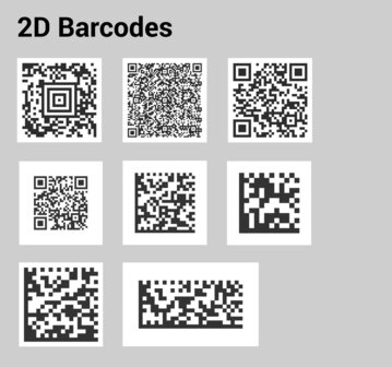 2d barcodes
